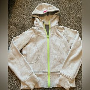 lululemon scuba hoodie.